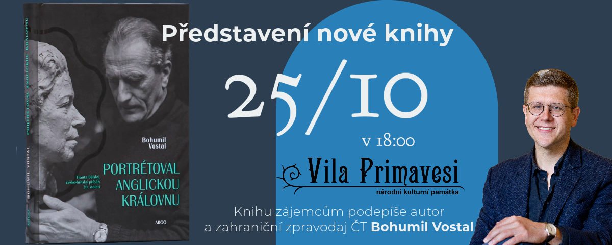 Bohumil Vostal, portrétoval Anglickou královnu